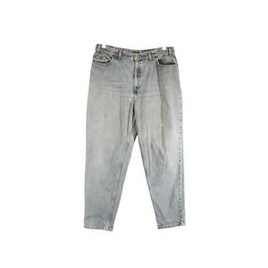 Vintage 1990s 90s Levi's 550 Jeans High Rise Relaxed Fit Tapered Leg Mom 18 S